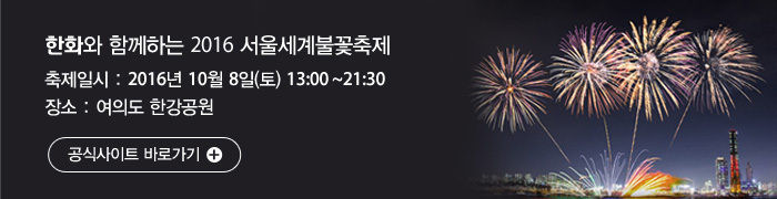 2016 서울세계불꽃축제 공식사이트 바로가기